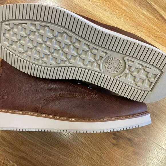 TIMBERLAND MENS REDWOOD EDGE MID LACE CHUKKA BOOT DARK BROWNFULL GRAIN A6CW2-W01 - Picture 5 of 7